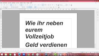 Openoffice Formatvorlagen  Format zuweisen Schriftart und Schriftgröße Ausrichtung ändern [upl. by Neelyak712]