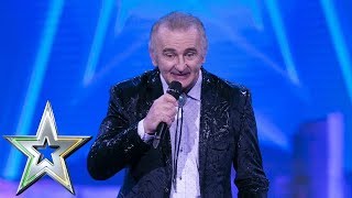 60 year old Johnny Quinn impresses judges with amazing yodel  Irelands Got Talent [upl. by Parette753]