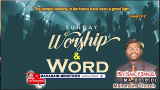 Sunday serviceMahanaim Ministries [upl. by Anum]