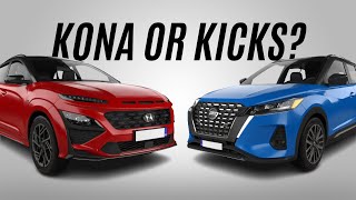 Nissan Kicks 2022 vs Hyundai Kona 2022 [upl. by Charlean]