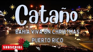 Cataño PUERTO RICO 2022 Bahía Viva Night Drive [upl. by Beekman]