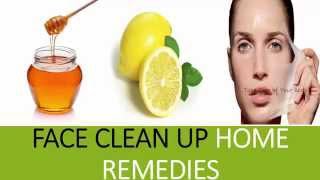 How to do Face Clean up at Home  Home remedies for clean and clear face [upl. by Modeste]