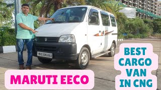 Maruti Suzuki Eeco 12 Petrol CNG  5 Seater AC Van In Use Car Market Detailed Review caarnavtech [upl. by Adnek]