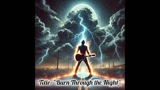 Burn Through the Night  ISTHIAQUE AHMED APURBO  POP SONG  BEAUTIFUL SONG [upl. by Ciel770]