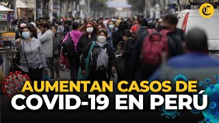 COVID19 en Perú INS revela que positividad de CORONAVIRUS aumentó de 2552 a 4838  El Comercio [upl. by Adirem]