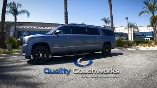 2018 GMC Yukon Denali XL CEO 45quot with 5quot Raised Roof by Quality Coachworks [upl. by Odlanra]