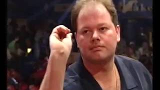 van Barneveld vs Palfrey Darts World Championship 1999 Round 1 [upl. by Ellersick]