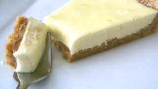 Easy Lemon Cheesecake  No Bake [upl. by Adnil]