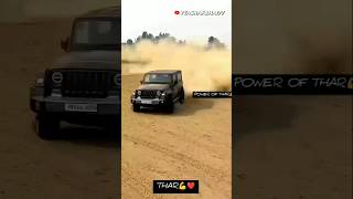 Thar offroad 🌪️ mood 👿 OFFROAD THAR MOOD ON ⚠️ thar 4x4thar scorpio offroad mood shortsviral [upl. by Andi]