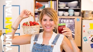 Erdbeermarmelade  mit Himbeeren und Vanille  yumtamtam [upl. by Tom]