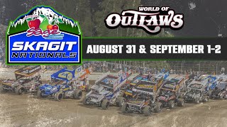 9123 Skagit Speedway World of Outlaws Night 2 Skagit Nationals HeatsDashLCSMainQualifying [upl. by Miquela727]