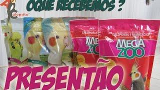 Produtos Megazoo  Presentes da A calopsita Ofial  Detalhes [upl. by Strohben]