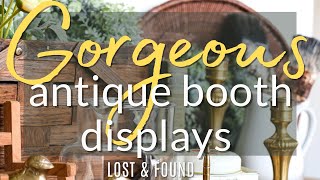 What Treasures Can You Find Gorgeous Antique Booth Displays Antique Booth Tips amp Display Ideas [upl. by Leacock]