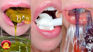 ASMR Satisfying Eating Sounds TANGHULU FRUIT GUMMIES 먹방 [upl. by Novla]