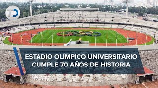 Estadio Olímpico Universitario UNAM curiosidades e historia del hogar de los Pumas [upl. by Einuj]