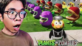 PHÁ ĐẢO LUÔN PHIÊN BẢN 3D NÀY BẰNG 1000 QUẢ BOOM VÀ CÂY ĂN THỊT   Plants vs Zombies 2 [upl. by Hsilgne504]