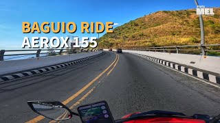 BAGUIO RIDE  YAMAHA AEROX AND YAMAHA SNIPER [upl. by Yecniuq]