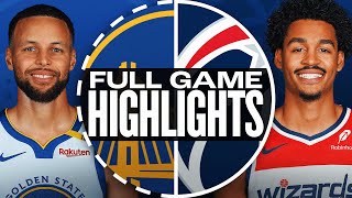 WARRIORS at WIZARDS  FULL GAME HIGHLIGHTS  November 4 2024 [upl. by Nnoved86]