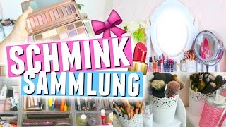 Meine SCHMINKSAMMLUNG und AUFBEWAHRUNG 2016 I Meggyxoxo [upl. by Tristan]