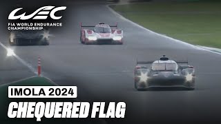 Last Laps and Chequered Flag I 2024 6 Hours of Imola I FIA WEC [upl. by Kovar]