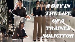 A Day in the life of a Trainee Solicitor in London  Real Estate  Lawyer Life [upl. by Ahron]