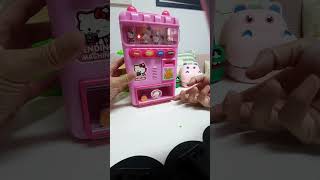 Hello Kitty Pink Autoatic Vending Machine shorts asmr [upl. by Avilys342]