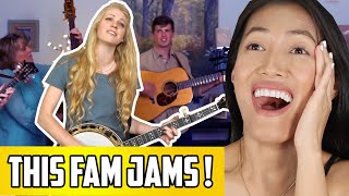 The Petersens  Jolene Reaction  This Fam Jams Ellen Was On American Idol [upl. by Aynos]