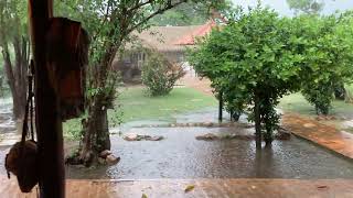 Continuation of rain at Araras Eco Lodge [upl. by Bayless]