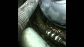 E46 hissing noise huge cooling system leak [upl. by Also]