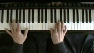 Learn blues piano lesson 1 [upl. by Flatto]