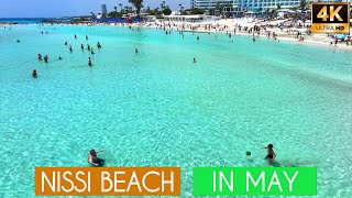 NISSI Beach In May  Should I go Ayia Napa Cyprus [upl. by Figueroa945]