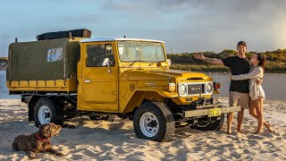 TAKING THE FJ45 OFF ROAD  Its First Camping Trip in 20 Years [upl. by Austine]