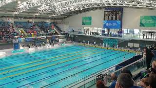 Max McCusker in 2023 Irish Swimming Championships [upl. by Settera218]