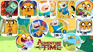 All Adventure Time Apps  Video Game Evolution [upl. by Kubiak]