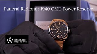 Panerai Radiomir 1940 GMT Power Reserve PAM00658 [upl. by Werdna]