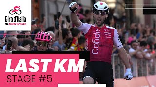 Giro dItalia 2024  Stage 5 Last KM [upl. by Tonkin69]