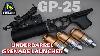 DB GP25 quotKostyorquot Airsoft Grenade Launcher  Unboxing amp Review [upl. by Ayhtak]