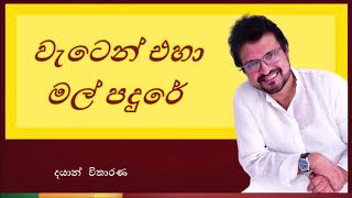 Waten eha mal padure  වැටෙන් එහා මල් පදුරේ [upl. by Mollie462]