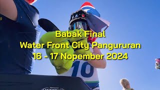 FINAL KEJUARAAN DUNIA JETSKI AQUABIKE DI WATER FRONT CITY PANGURURAN 16  17 NOPEMBER 2024 [upl. by Yrral]