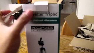 Unboxings  König KNTRIPOD19 [upl. by Anegue]