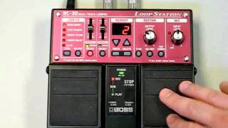 BOSS RC30 Change to Simple Pedal Mode [upl. by Darrey]