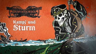 Kanonenfieber  Kampf und Sturm Official Lyric Video [upl. by Ssur]