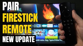 How to PAIR New Firestick Remote Without Old Remote Fast Tutorial [upl. by Eatnoid]