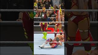 Rey Mysterio and Zelina Vega pull out a win against American Made 😤💪 WWERaw [upl. by Issak]