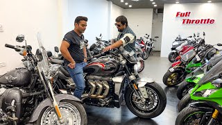 Visiting used super bikes and cruiser bikes store in Delhi [upl. by Hallett863]