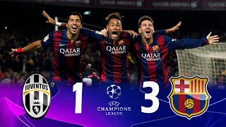 Barcelona 3 x 1 Juventus ● 2015 melhores momentos Final do Liga dos Campeões UEFA [upl. by Kolivas]