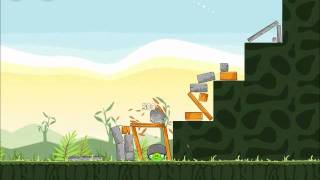 Official Angry Birds Walkthrough Poached Eggs 26 [upl. by Atrebor]