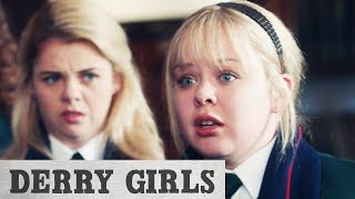 Derry Girls  Claire Rats Out Michelle For Bullying [upl. by Suqram]