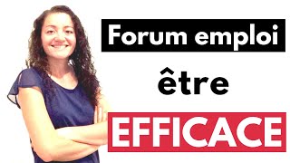 Forum emploi  savoir comment ça se passe pour être efficace [upl. by Ryle]