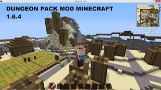 DUNGEON PACK MOD para Minecraft 164 [upl. by Mosnar]